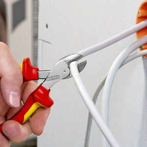 Cortador Diagonal Compacto KNIPEX 73 06 160 SB X-Cut con Alta Fuerza de Corte y Mangos Aislados con Agarres de Plástico - Product Image 3