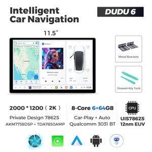 Mekede Duduauto Hôte CarPlay WiFi Auto 4G GPS Universel <span class=keywords><strong>pour</strong></span> BMW Benz Audi Toyota Support Dudu7 ADAS DVR 2K Caméra Arrière Dudu - Product Image 4
