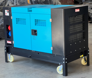 เครื่องกำเนิดไฟฟ้าสำหรับบ้านแบบเงียบพิเศษ 10KVA 12KVA 15KVA  พร้อมไดนาโมทองแดงแท้ 100%  110V 220V 380V 50Hz 60Hz ระบายความร้อนด้วยน้ำ  แบบเดี่ยว 480V - Product Image 3