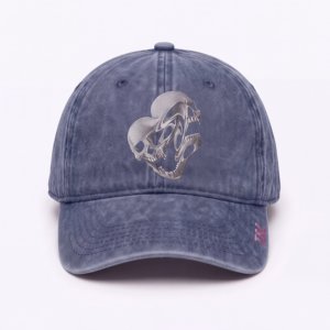 Gorras de Béisbol Unisex de Lona Lavada y Desgastada de 6 Paneles con Logotipo Personalizado Grabado con Láser de la Marca T&L al por Mayor - Product Image 5