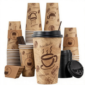 Gobelets en papier jetables pour expresso - Product Image 1