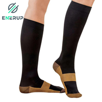 Chaussettes de sport unisexes en nylon et cuivre, personnalisables, antidérapantes, élastiques, pour DCF, compression amusante (3/6/7 paires) pour femmes XXL et hommes