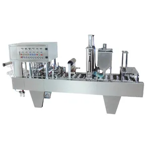 High Quality Fast Peanut Butter Straight Cup Forming Filling Sealing Machine Water Cup Making Machine