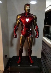 Nueva Llegada, <span class=keywords><strong>Mejor</strong></span> Precio, Estatua de Iron Man MK85 2026, Figura de Acción de Película <span class=keywords><strong>Marvel</strong></span> a Escala 1/2, Modelo para Decoración del Hogar - Product Image 2