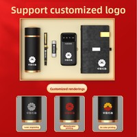 Coffrets Cadeaux d'Entreprise Personnalisés pour Événements d'Ouverture d'Entreprises Transfrontalières et Réunions Annuelles, Incluant Carnet et Batterie Externe