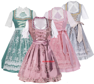 Ecoparty <span class=keywords><strong>Oktoberfest</strong></span> Costume pour femmes allemand bavarois traditionnel Dirndl Dress Beer Festival Costume Halloween Party Outfits - Product Image 1