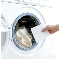 Feuilles de lessive écologiques solides sans mousse pour le lavage quotidien des vêtements, 60 lavages, pour les voyages et la maison