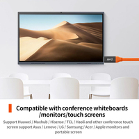 Cable Usb3.2 Gen2 de 7m PD100W Carga rápida 20Gbps Cámara de datos tipo C con todas las funciones de alta velocidad Cable de disparo en línea Enlace VR