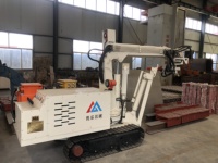 Robot de projection de béton compact MINLE LDP-60D sur chariot hydraulique, largeur de projection max. 13 m, faible rebond, pour tunnels miniers