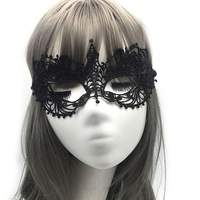 Masque en dentelle pour femme sexy, masque de fête pour Halloween, carnaval, costume de mascarade, masque de fête en dentelle