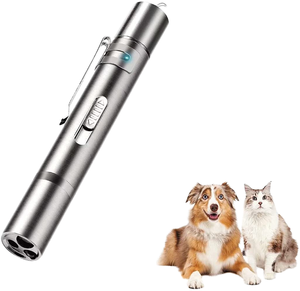 USB Funny Cat Teasing Pen Rechargeable Pet <strong>Pointer</strong> <strong>Laser</strong> Toy Popular Eco-Friendly LED Light Cat Training Toy - Product Image 2