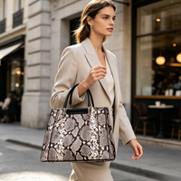 Sac fourre-tout décontracté classique vintage en cuir véritable durable avec poignée en métal pour femmes, sac à main de luxe en cuir grande capacité pour femmes