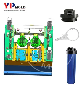 Customized Design High quality plastic kitchen utensils water purifier plastic parts filter element Plastic Injection Mould Mold