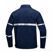 EN20471 Vêtements de travail uniformes de travailleurs de l'industrie minière de la Construction en coton Vêtements de sécurité réfléchissants avec logo personnalisé Chemises de travail haute visibilité