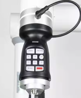 Kit de herramientas de mango inteligente Programación fácil Brazo de robot colaborativo Controlador de brazo COBOT incluido 1 kW 200-240VAC 5kg Carga útil 0,02mm