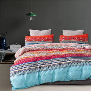 Juego de Ropa de Cama Moderna Personalizable para Adultos, con Estampado de Plantas para Todas las Estaciones, 100% Poliéster, Cubrecama y Fundas de Almohada, 200 Hilos - Product Image 5