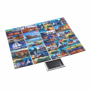 Custom Refrigerator Country City Souvenir Imanes De Refrigerador Personalizado Landscape Photo Tin Magnet - Product Image 5