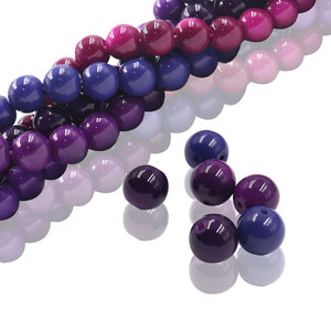 1 brin <span class=keywords><strong>de</strong></span> <span class=keywords><strong>perles</strong></span> en verre poli violet <span class=keywords><strong>de</strong></span> 10 mm, couleurs mélangées, prix bas, vente en gros, <span class=keywords><strong>perles</strong></span> opaques en vrac pour la fabrication <span class=keywords><strong>de</strong></span> bijoux artisanaux et la décoration - Product Image 6