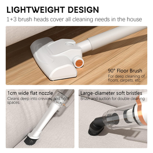 Aspiradora Inalámbrica Inteligente de Mano, Ligera, con Batería y Tecnología Ciclónica para Uso en el Hogar y el Automóvil - Product Image 2
