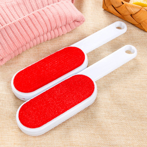 Electrostatic Lint Brush For Clothes Reusable <b>Plastic</b> Double Sided Garment <b>Cleaner</b> - Product Image 1