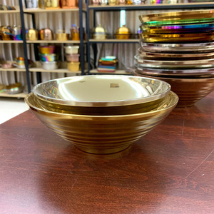 Bol à salade japonais double couche de haute qualité personnalisé en usine, bol à fruits, à collations, à nouilles <span class=keywords><strong>Lamian</strong></span>, bol à nouilles Udon pour restaurant - Product Image 3