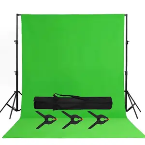 妙土摄影铝合金视频闪光双横杆背景架摄影道具2m 4m 6m产品三脚架