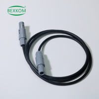 Câble de connexion pour machine à souder Bexkom, assemblage haute intensité, isolateur PPS, verrouillage à vis, laiton plaqué or, blindage CEM, Chine