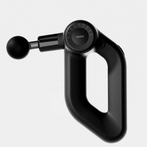 Beoka Professionelle D6 MAX 8-16MM Massagepistole mit Variabler Amplitude, 6 Drehbaren Ellbogen-Aufsätzen, 25-35kg Haltekraft - Product Image 3