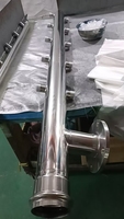 Collecteur en acier inoxydable ASTM 316L de haute qualité pour système de refroidissement industriel et contrôle de la température chimique