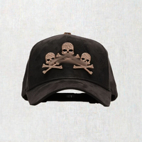 Casquette de baseball unisexe de haute qualité, personnalisée, brodée, 5 panneaux, en tissu éponge Oxford, respirante, imperméable, avec visière large en daim, design de créateur