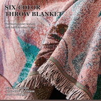 Housse de canapé motif treillis Peach Blossom Fate, entièrement enveloppante, toutes saisons, vente en gros