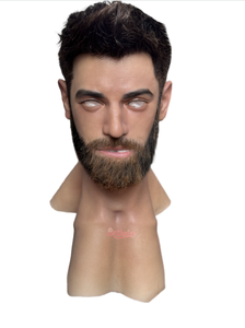 Maschera Realistica in Silicone per Viso Intero, per Feste di Halloween e <span class=keywords><strong>Cosplay</strong></span>, Maschera Ultra Realistica in Silicone per Testa Intera, Copertura Facciale Realistica - Product Image 4