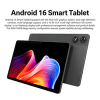 Tablette professionnelle D1102 Android 16 10,95 pouces avec 4 Go de RAM, Wi-Fi, USB Type-C