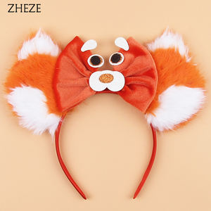 عصابة رأس أنيقة وجذابة للفتيات بتصميم ميني ماوس مع فيونكة وترتر، إكسسوار شعر للنساء للحفلات والأعياد وحفلات الزفاف - Product Image 3