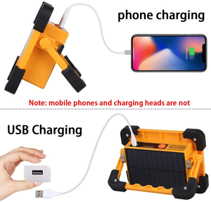 60 Вт 80 Вт Солнечная магнит потолочные светильники на открытом воздухе кемпинга рыбная ловля Пешие прогулки светодиодный ручной Рабочий фонарь на солнечных батареях аккумуляторная лампа - Product Image 3