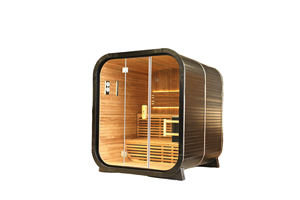 Sauna extérieur portable à vapeur, sauna en bois de cèdre léger avec chauffage - Product Image 2