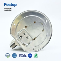 Festop Origin Factory High Accuracy Dual Port Differential Pressure Gauge CY100BWK for Industrial Use Reliable and Durable