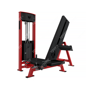 Máquina de Gimnasio Comercial de Acero Inoxidable, Iso Lator Selectorizado para Glúteos, para Fisicoculturismo y Ejercicio de Piernas - Product Image 4