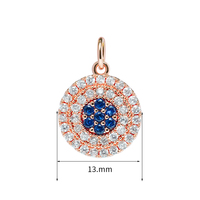 Breloques à micro-pavés en laiton pour la fabrication de bijoux, 20 pièces, breloques de styliste pour bracelets, pendentif, accessoires, perles