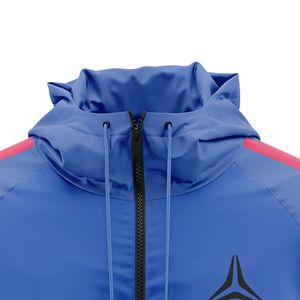 ชุดวอร์มผ้าไนลอนกันลมสำหรับผู้ชายชุดวอร์มแบบมีซิปเสื้อแจ็กเก็ตเนื้อนิ่มแบบปรับแต่งได้ - Product Image 5