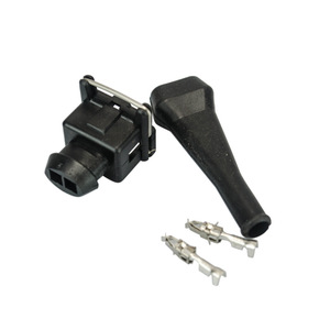 Connecteur d'injecteur Poyracing Ev1 PQY-FIC12 en plastique noir pour injecteur de carburant de véhicule, pièces automobiles - Product Image 5