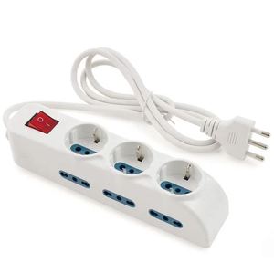 Regleta de Enchufes con 3 Tomas Schuko y 6 Tomas Bidireccionales con Interruptor - Product Image 1