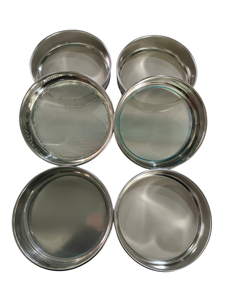 Stainless Steel Perforated Plate Sieves Round Square Hole Lab Sieve for Industrial Particle Sieving - Product Image 1