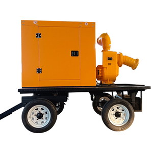 Pompe à eau auto-amorçante 300 m³/h, centrifuge multi-étages à flux mixte, pour drainage et lutte contre les inondations, modèle 006 double usage - Product Image 3