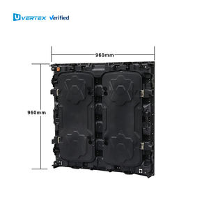 Carcasa para Pantalla LED Exterior, <span class=keywords><strong>Precio</strong></span> al por Mayor, 960 * 960 mm, Módulo 320 * 160 mm, IP65 Impermeable y Anticorrosión - Product Image 3