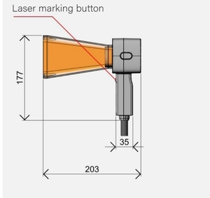 Fiber Laser Marking Machine 20W/30W Price Cheap Engraving on Metals <b>Acrylic</b> <b>Mirrors</b> Smooth Stones Laser Engraving Machines - Product Image 3