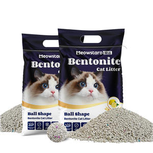 Oem Kattenbakfabrikant Directe Multi-Geurde Bentoniet Kattenbakvulling Bolvormige Bolvormige Huisdierenproducten Van <span class=keywords><strong>China</strong></span> - Product Image 1