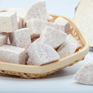 Taro surgelé LQF en dés et en tranches, végétalien, paquet en vrac de 25 kg, pour bubble tea, desserts, restauration, prêt à cuire et à frire - Product Image 4