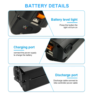 Batería de Litio Recargable Integrada de 36V 48V para Portaequipajes Trasero, 10.4Ah 13Ah 14Ah 17.5Ah, Macroener Gotrax Ride1up Rift TURRIS Ebike Akku - Product Image 3