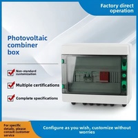 Caja Combinadora Fotovoltaica IP66 con Protección contra Rayos, Distribución de CC para Sistemas Fotovoltaicos, Equipamiento de Distribución de Bajo Voltaje, 65A, Modelo Zhejiang